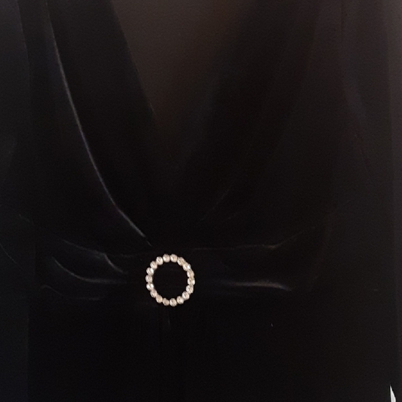 MSK Black Top with Embellished Detail - Picture 4 of 5